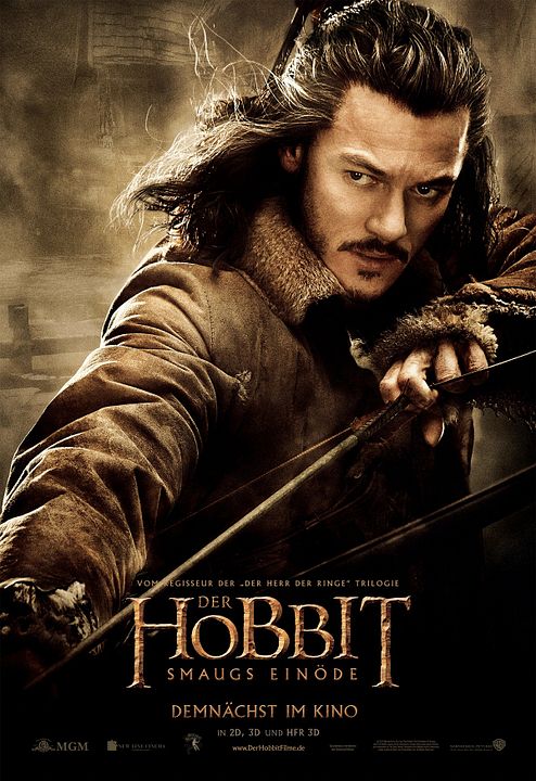 El Hobbit: La desolación de Smaug : Póster