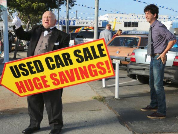 Foto Hamish Linklater, Edward Asner