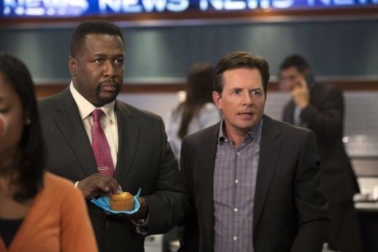 Foto Wendell Pierce, Michael J. Fox