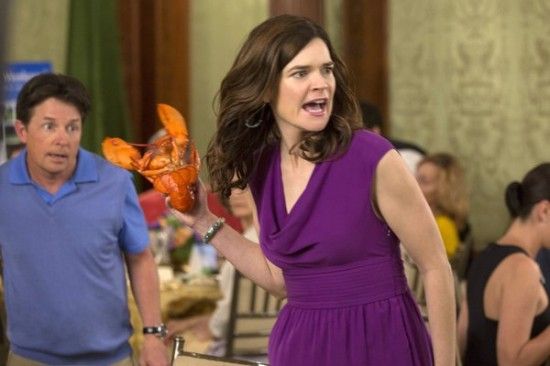 Foto Betsy Brandt, Michael J. Fox