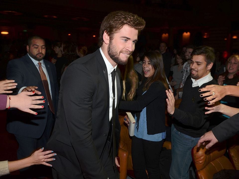Los juegos del hambre: En llamas : Cobertura de revista Liam Hemsworth