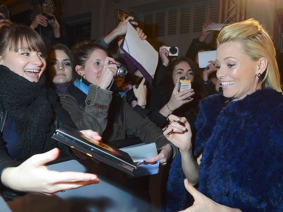 Los juegos del hambre: En llamas : Cobertura de revista Elizabeth Banks