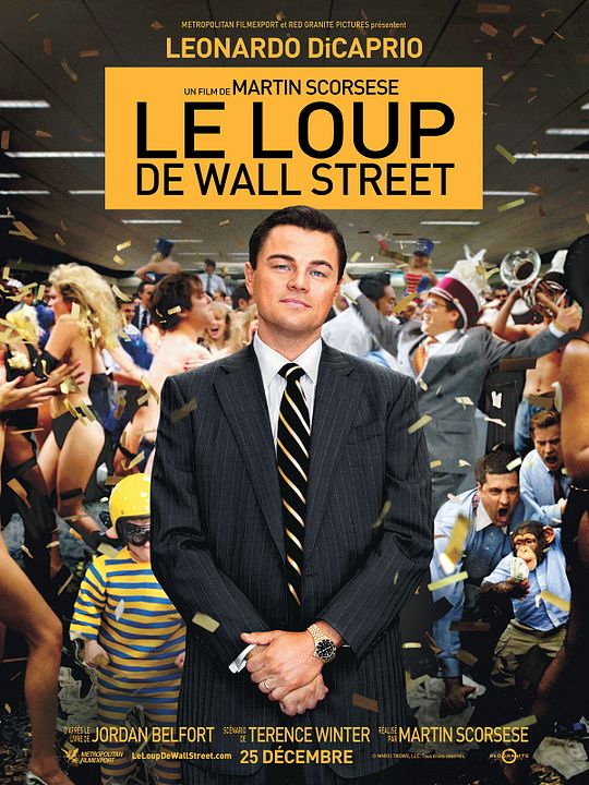 El lobo de Wall Street : Póster