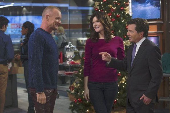 Foto Betsy Brandt, Michael J. Fox