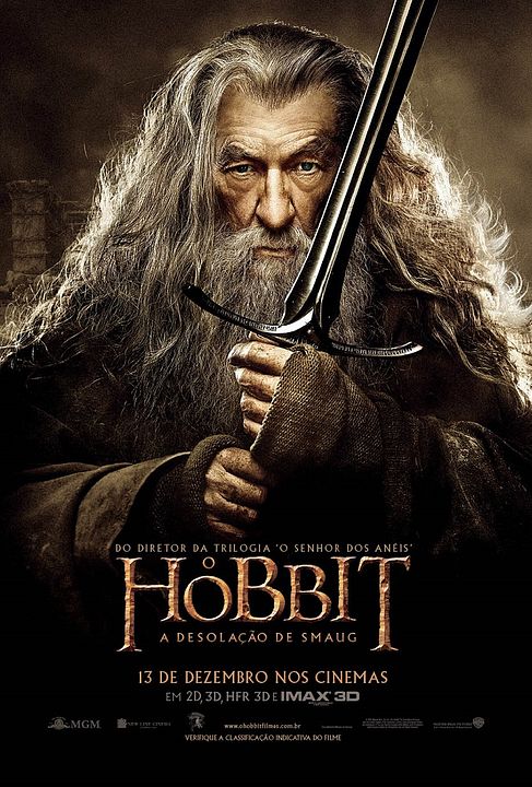 El Hobbit: La desolación de Smaug : Póster