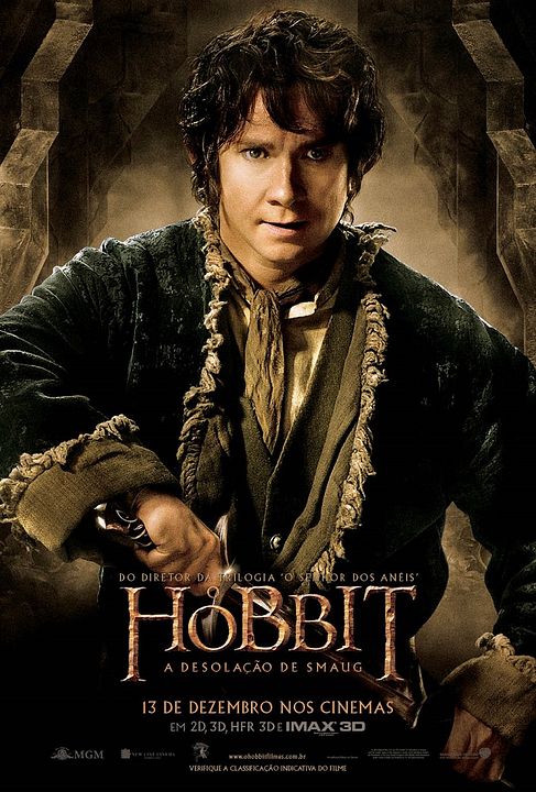 El Hobbit: La desolación de Smaug : Póster