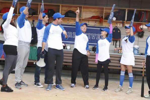 Foto Hamish Linklater, Robin Williams, Sarah Michelle Gellar