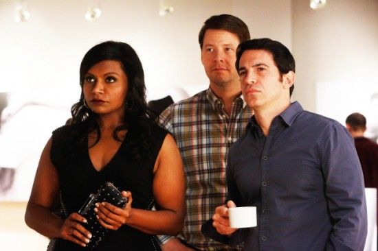 Foto Ike Barinholtz, Chris Messina, Mindy Kaling