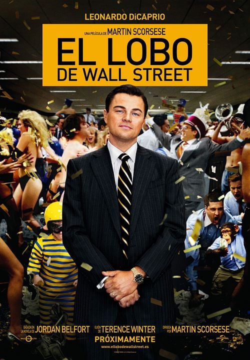 El lobo de Wall Street : Póster