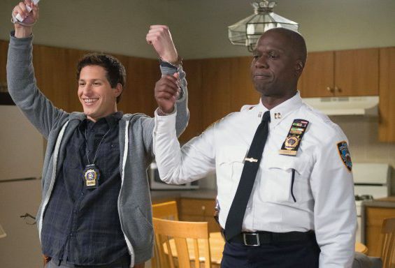 Brooklyn, Precinto 99 : Foto Andy Samberg, Andre Braugher