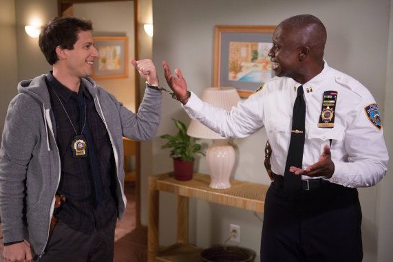 Brooklyn, Precinto 99 : Foto Andre Braugher, Andy Samberg