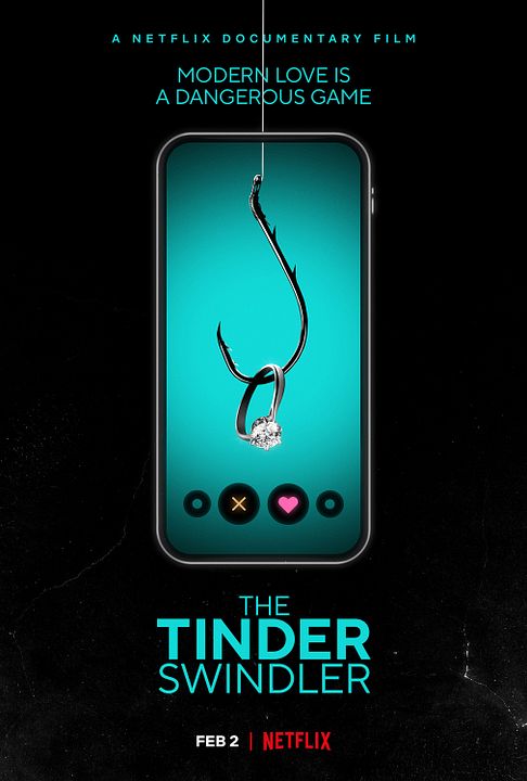 El estafador de Tinder : Póster