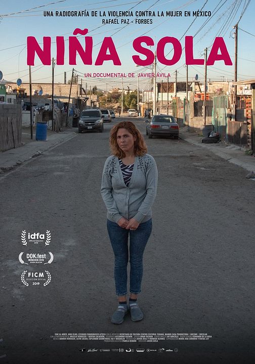Niña sola : Póster