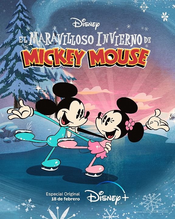 El maravilloso invierno de Mickey Mouse : Póster