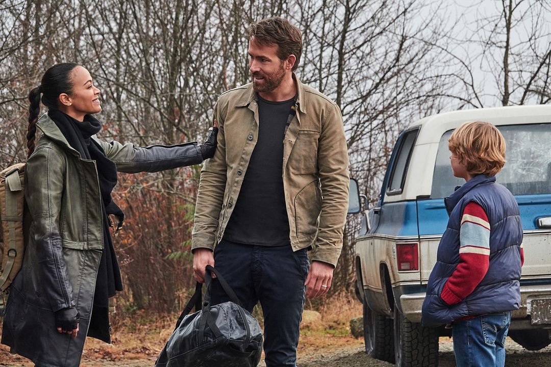 El proyecto Adam : Foto Walker Scobell, Zoe Saldana, Ryan Reynolds