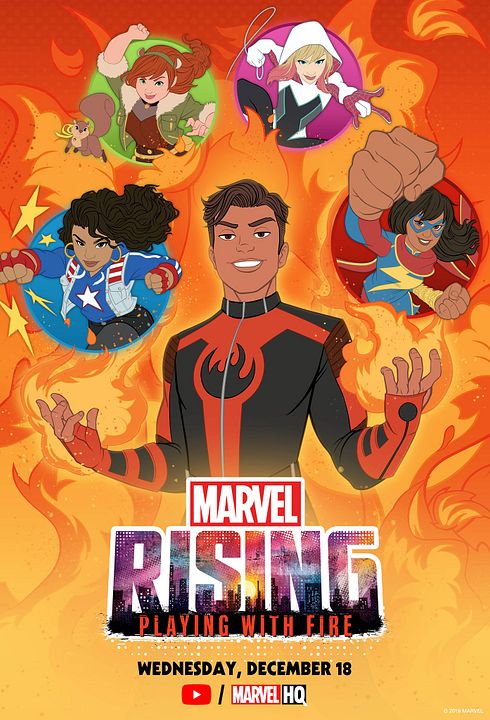 Marvel Rising: Playing With Fire : Póster