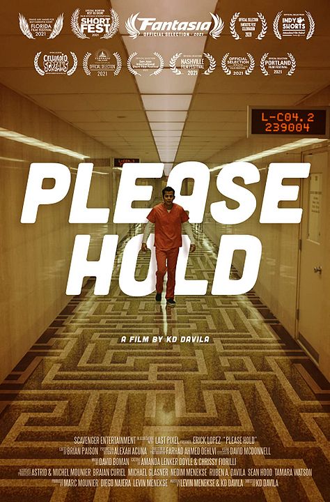 Please Hold : Póster