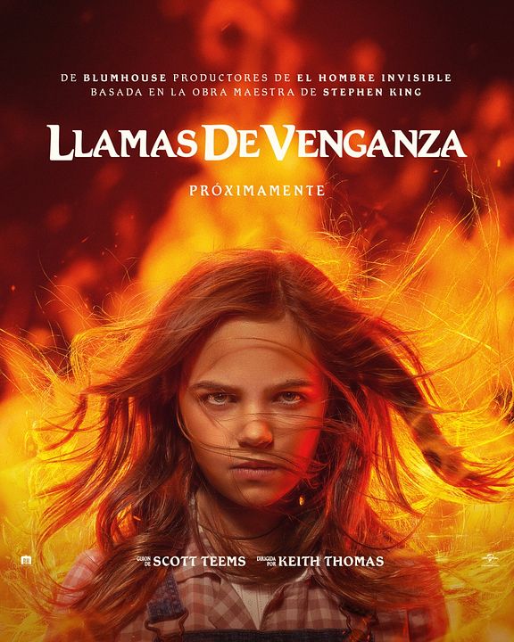 Llamas de Venganza : Póster