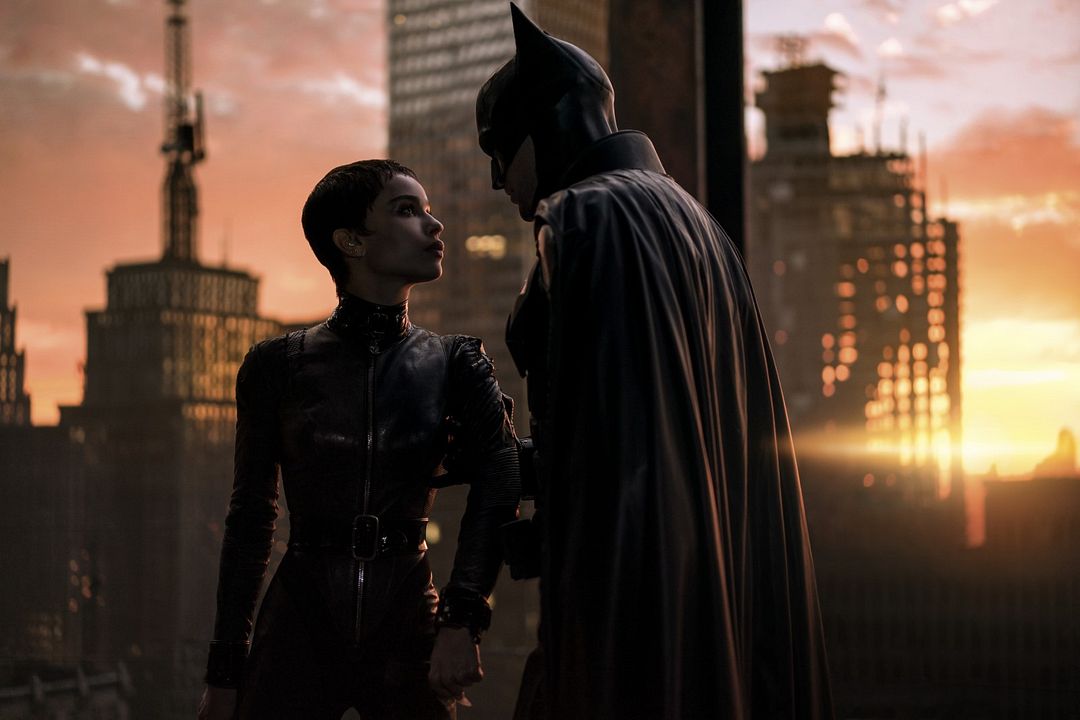 The Batman : Foto Robert Pattinson, Zoë Kravitz