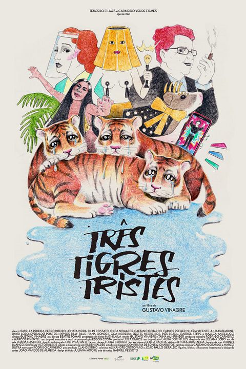 Três Tigres Tristes : Póster