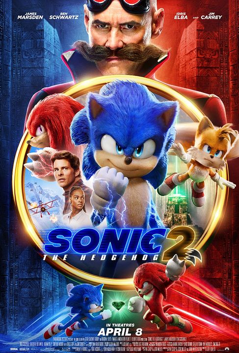 Sonic 2: La película : Póster