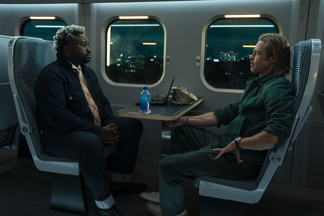 Tren Bala : Foto Brad Pitt, Brian Tyree Henry