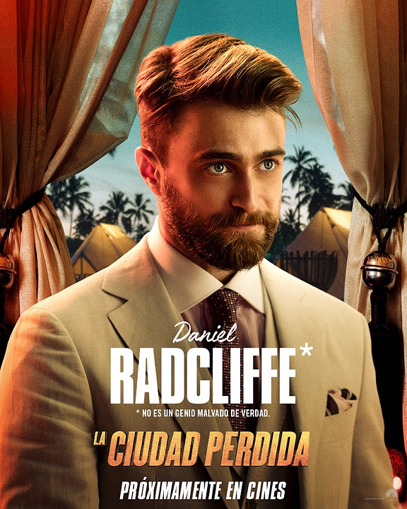 La ciudad perdida : Póster Daniel Radcliffe