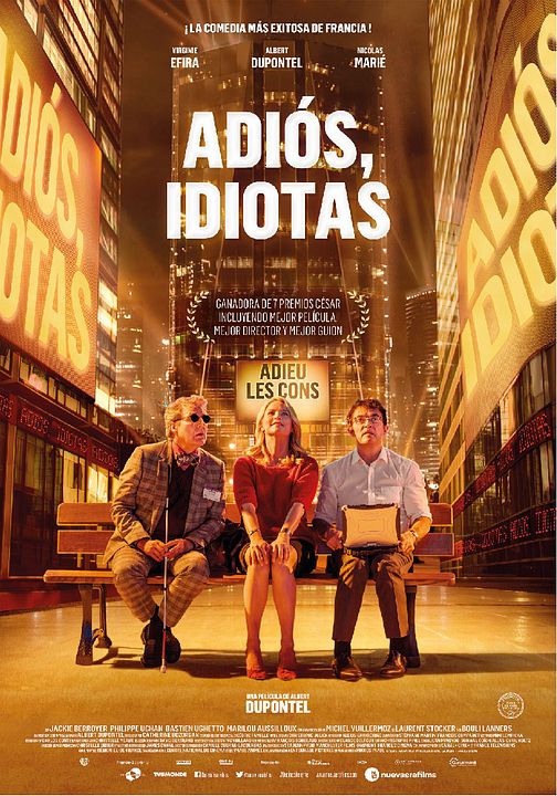Adiós, idiotas : Póster