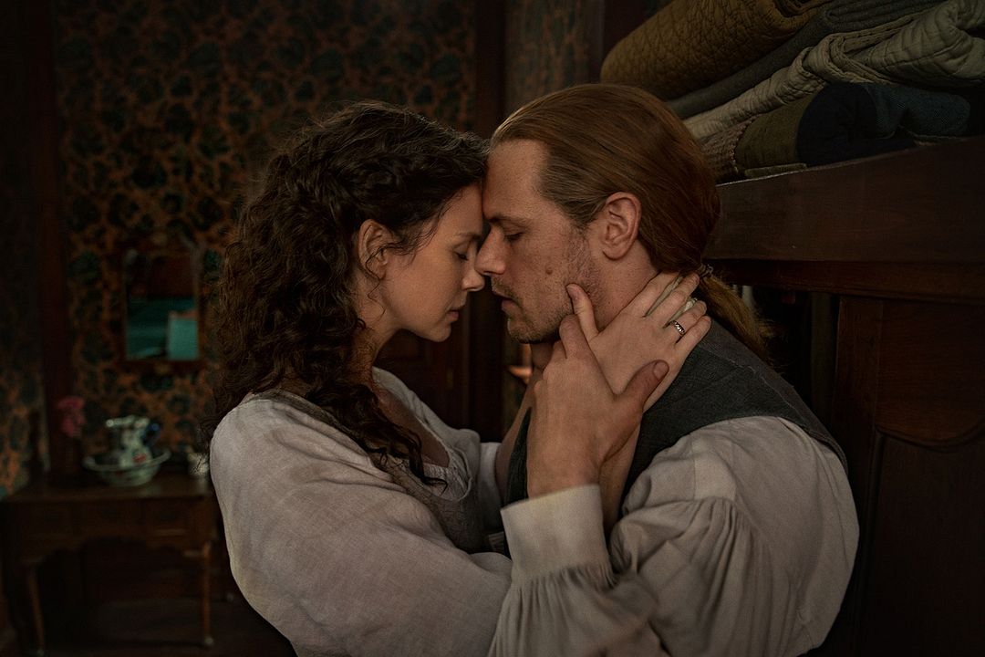 Foto Sam Heughan, Caitriona Balfe