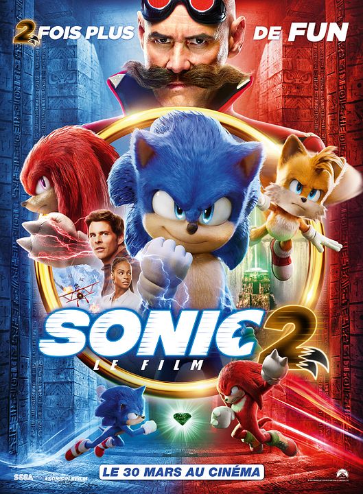 Sonic 2: La película : Póster