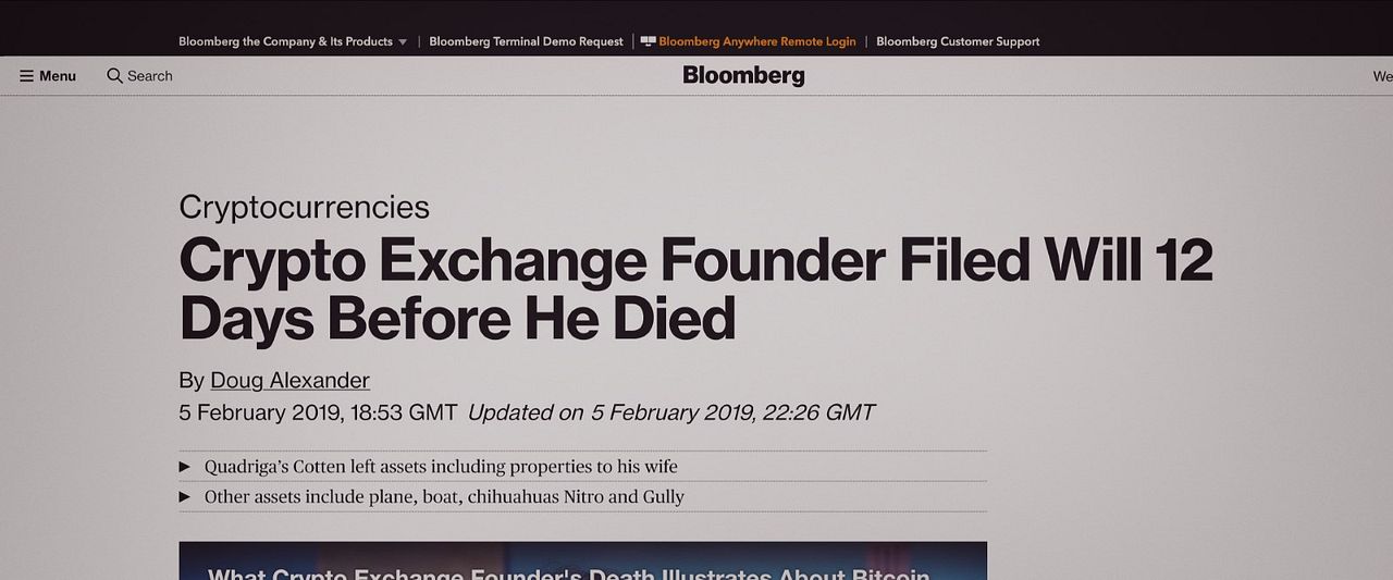 No confíes en nadie: Tras la pista del rey de las criptomonedas : Foto