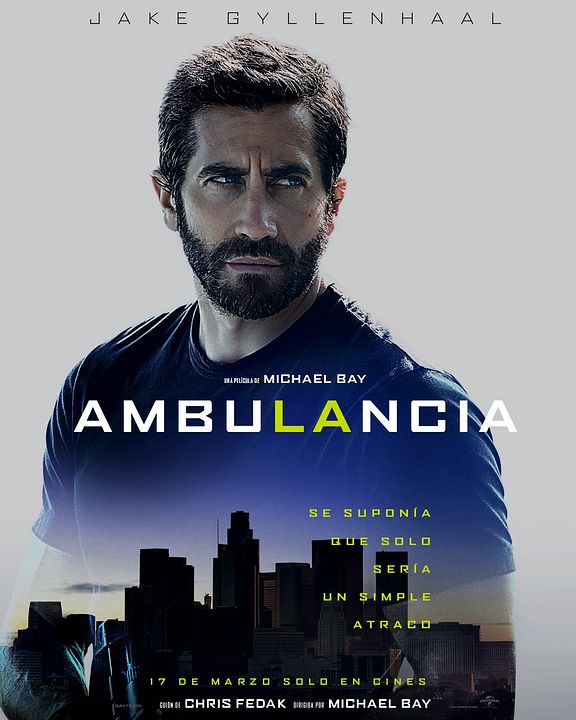 Ambulancia : Póster Jake Gyllenhaal