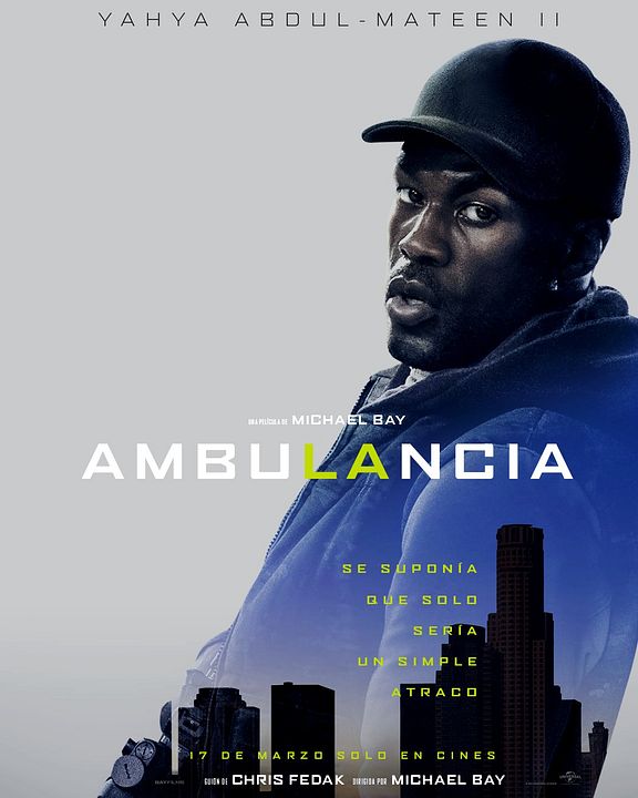 Ambulancia : Póster Yahya Abdul-Mateen II