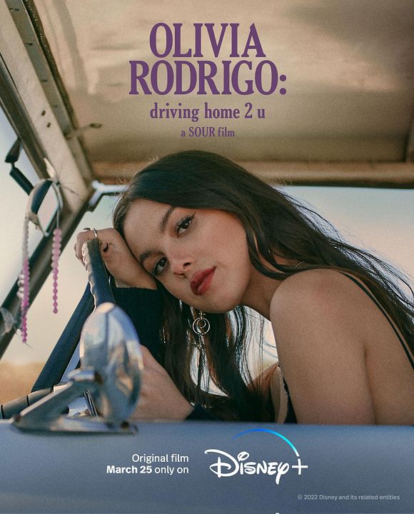 Olivia Rodrigo: driving home 2 u (SOUR: La Película) : Póster