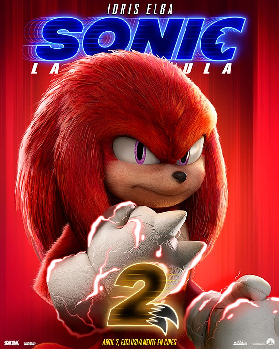 Sonic 2: La película : Póster