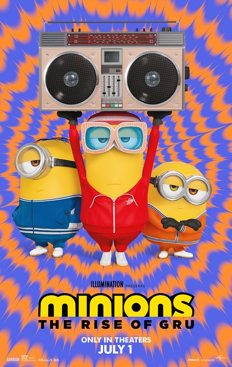 Minions: Nace un villano : Póster