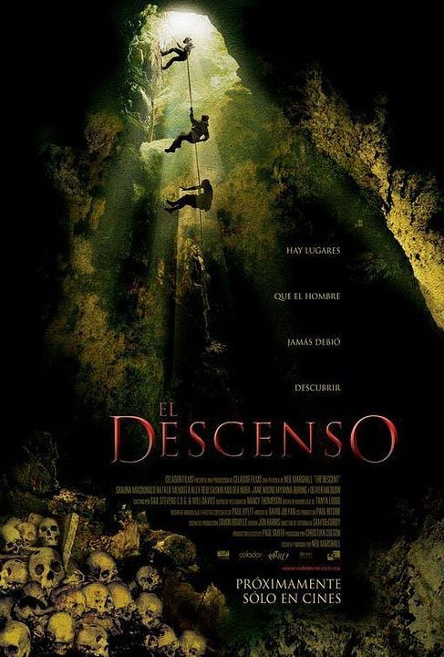 El descenso : Póster