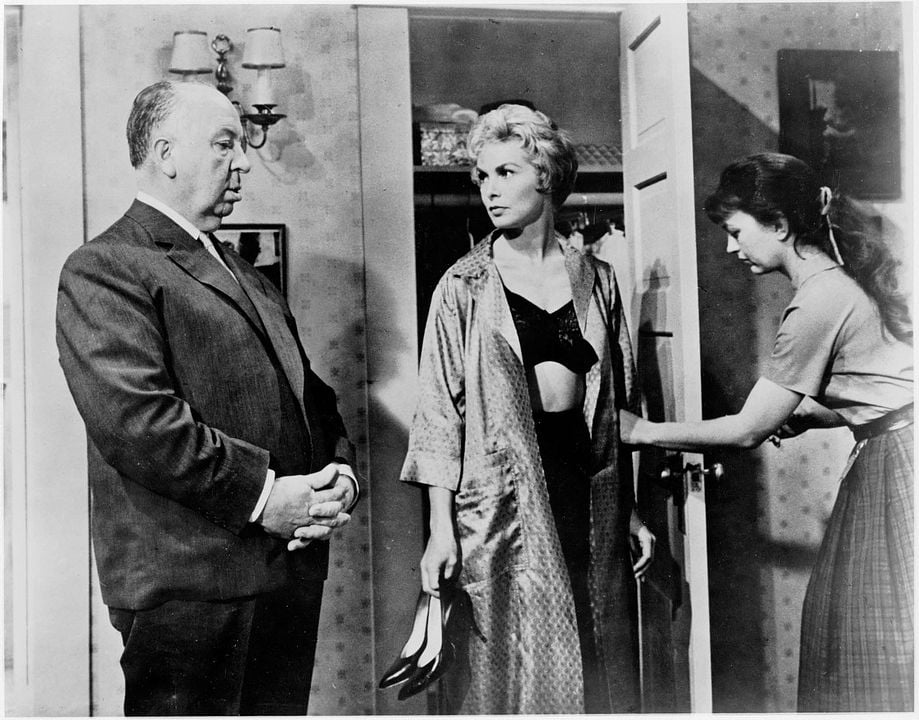 Psicosis : Foto Alfred Hitchcock, Janet Leigh