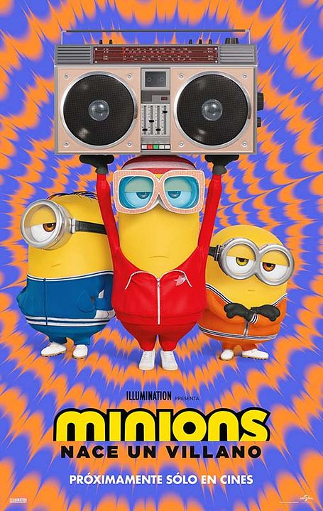 Minions: Nace un villano : Póster