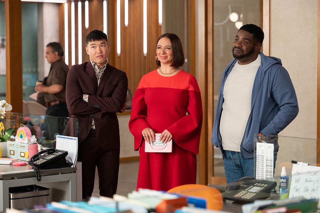 Foto Ron Funches, Maya Rudolph, Joel Kim Booster