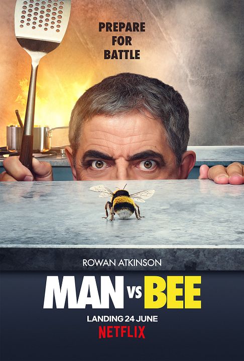 Hombre vs. Abeja : Póster