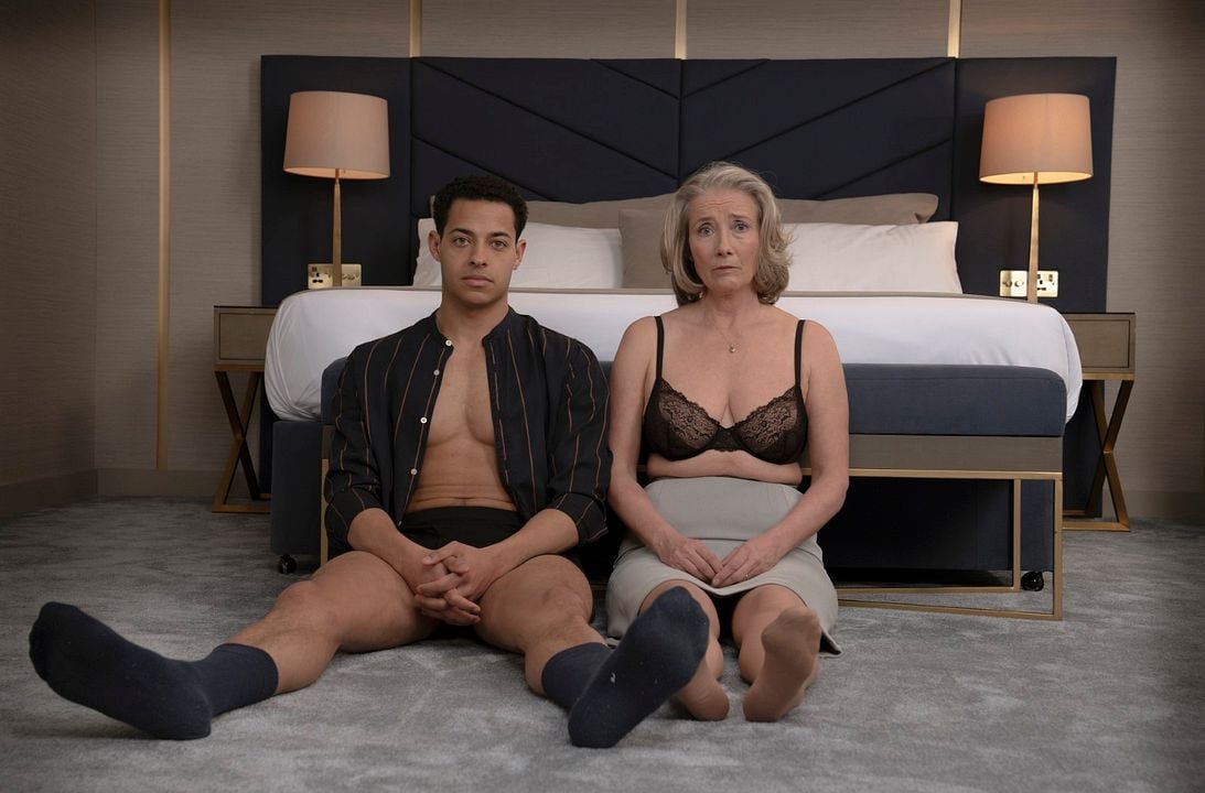 Buena Suerte, Leo Grande : Foto Emma Thompson, Daryl McCormack