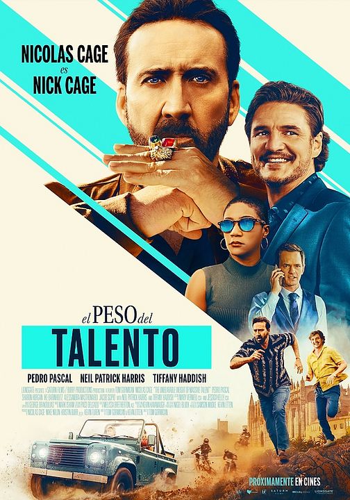 El peso del talento : Póster