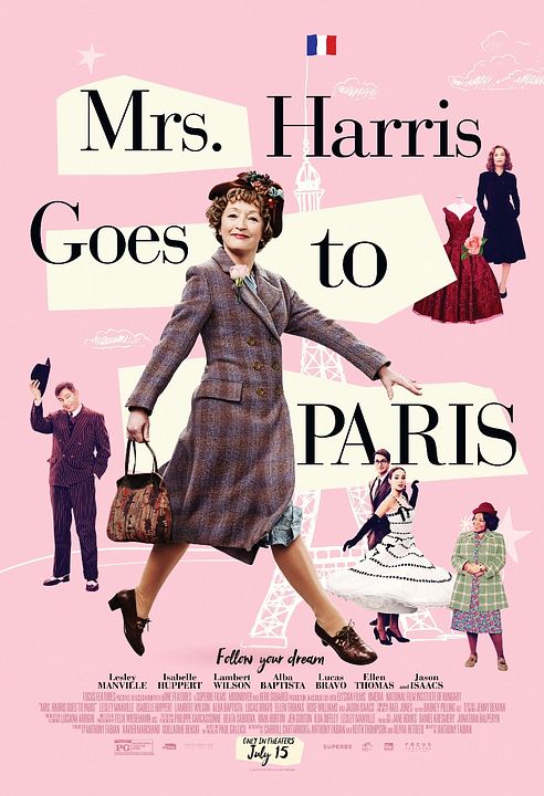 La señora Harris va a París : Póster