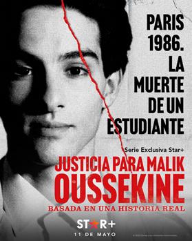 Justicia para Malik Oussekine : Póster