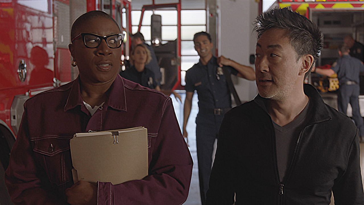 Foto Aisha Hinds, Kenneth Choi