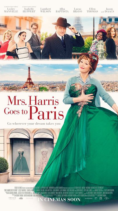 La señora Harris va a París : Póster