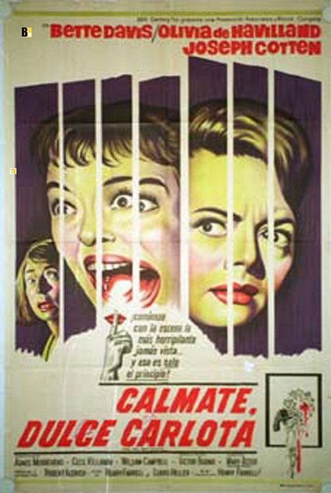 Cálmate, dulce Carlota : Póster