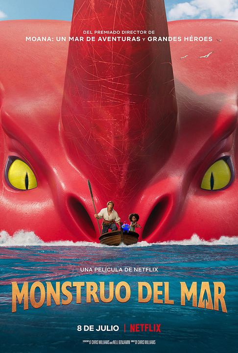 Monstruo del mar : Póster