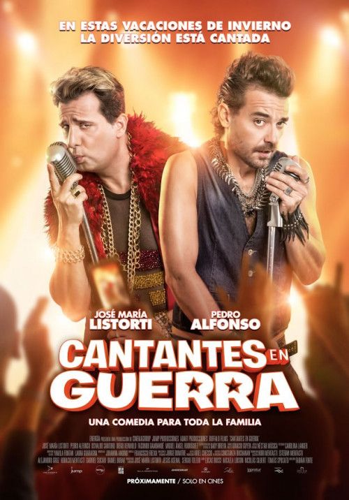 Cantantes en Guerra : Póster